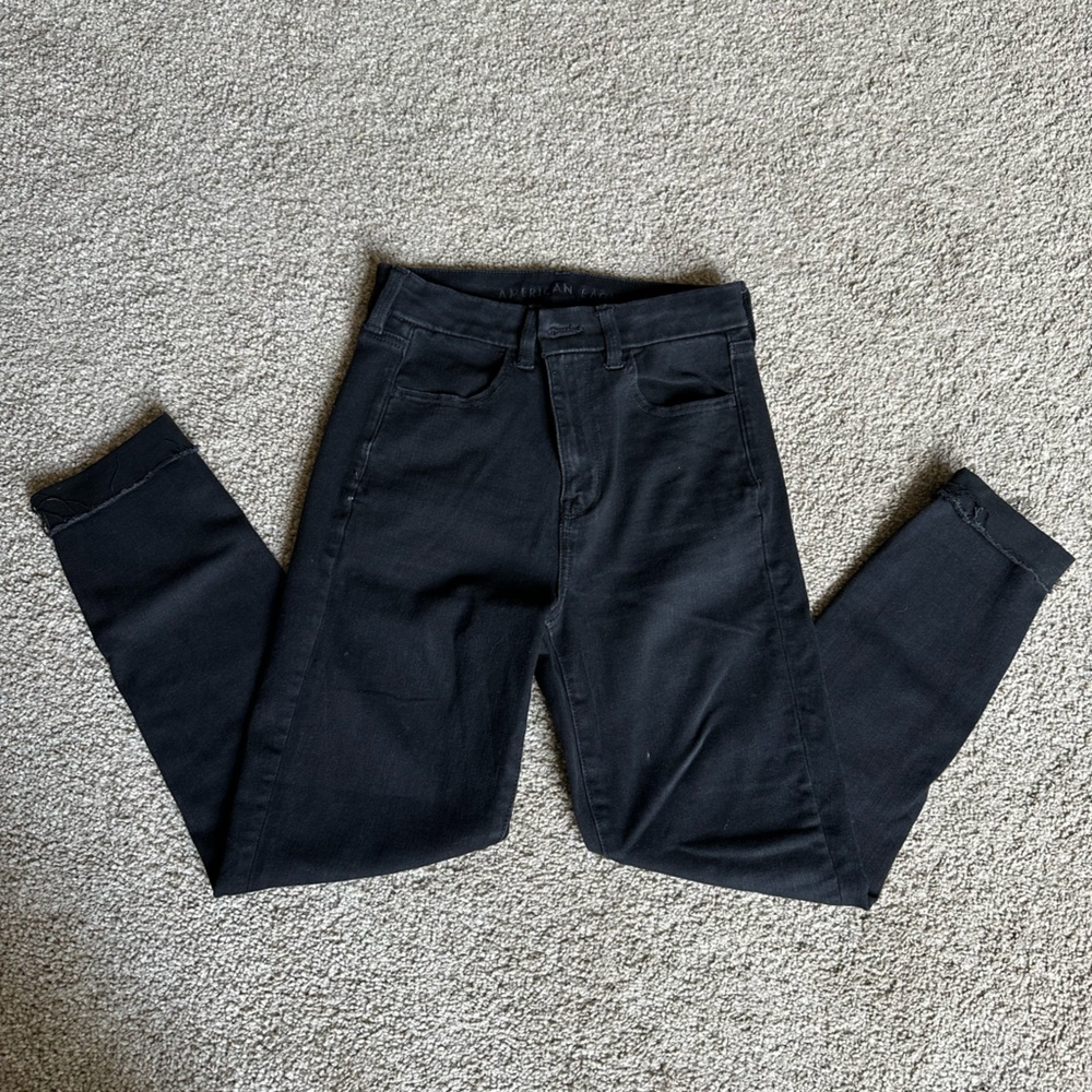 American Eagle “The Dream Jean” | Black Skinny Jeans | 4 Short